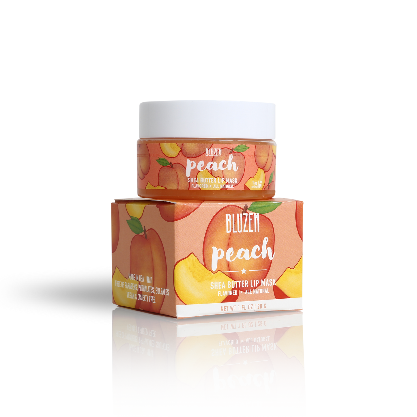 Peach Shea Butter Lip Mask