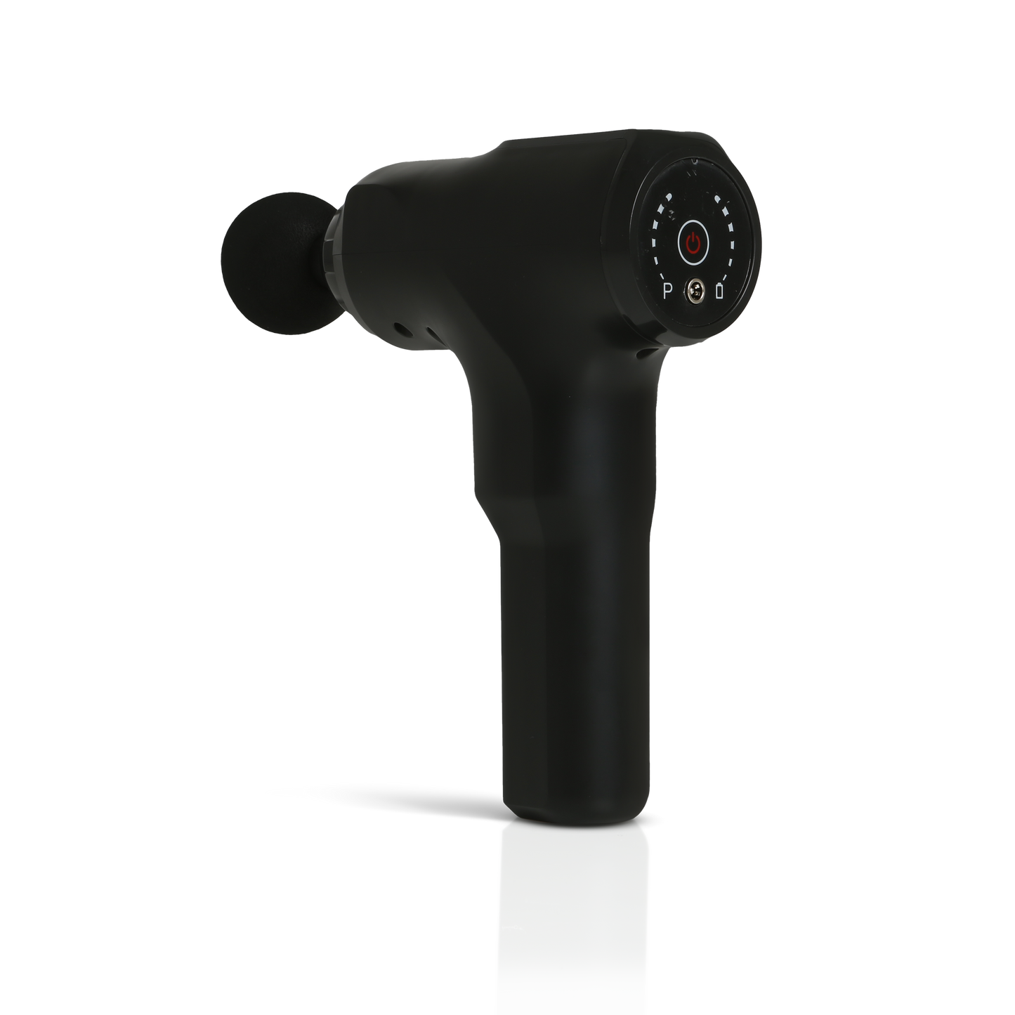 Large Percussion Massager with Travel Case (Black)