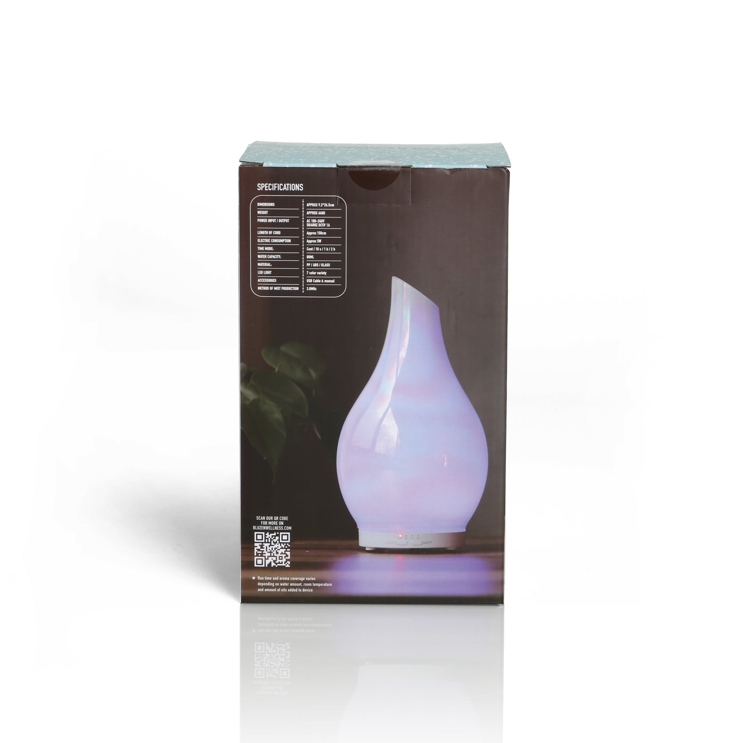 The Glacé Iridescent Ultrasonic Diffuser