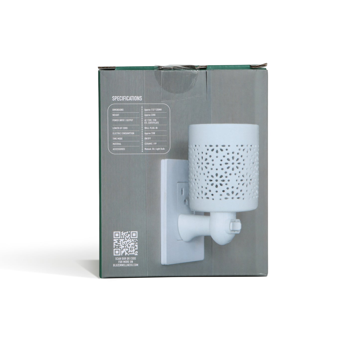 Original Plug-In Oil Warmer + 5mL Peppermint Oil