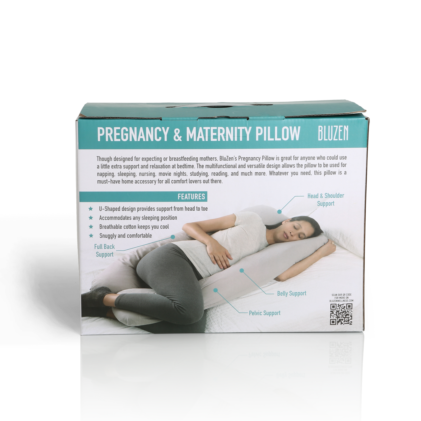 Pregnancy and Maternity Pillow (Gray)