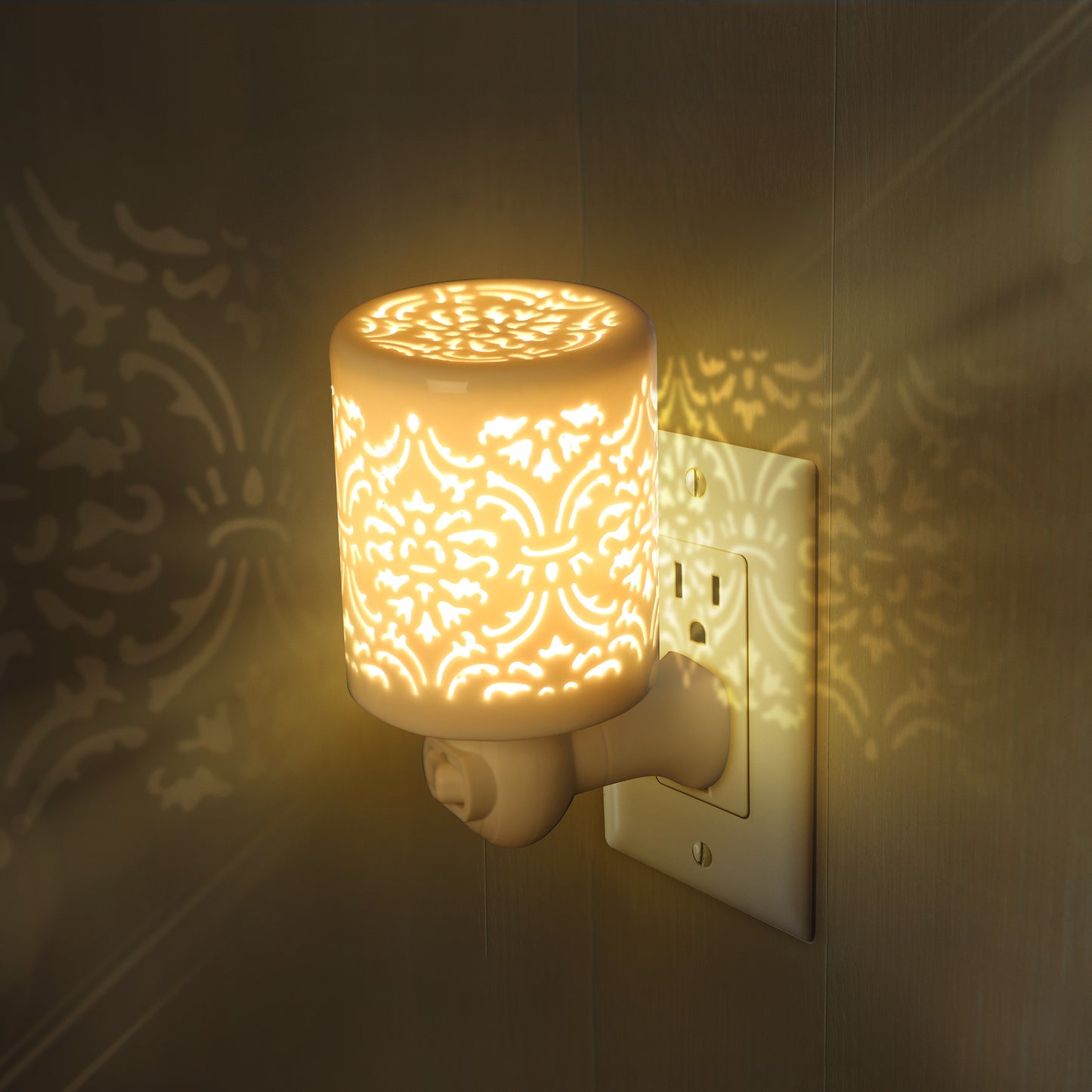 Arabesque & Geometric Night Light Set