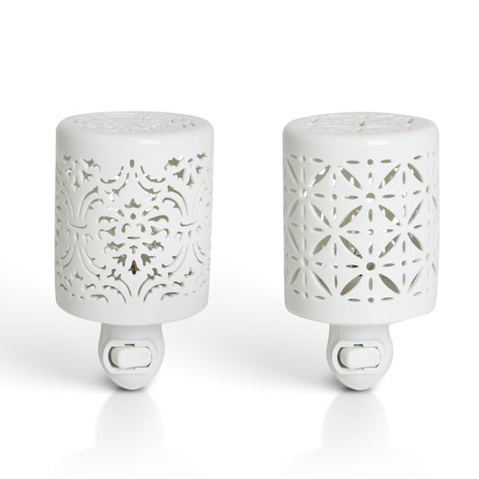 Arabesque & Geometric Night Light Set