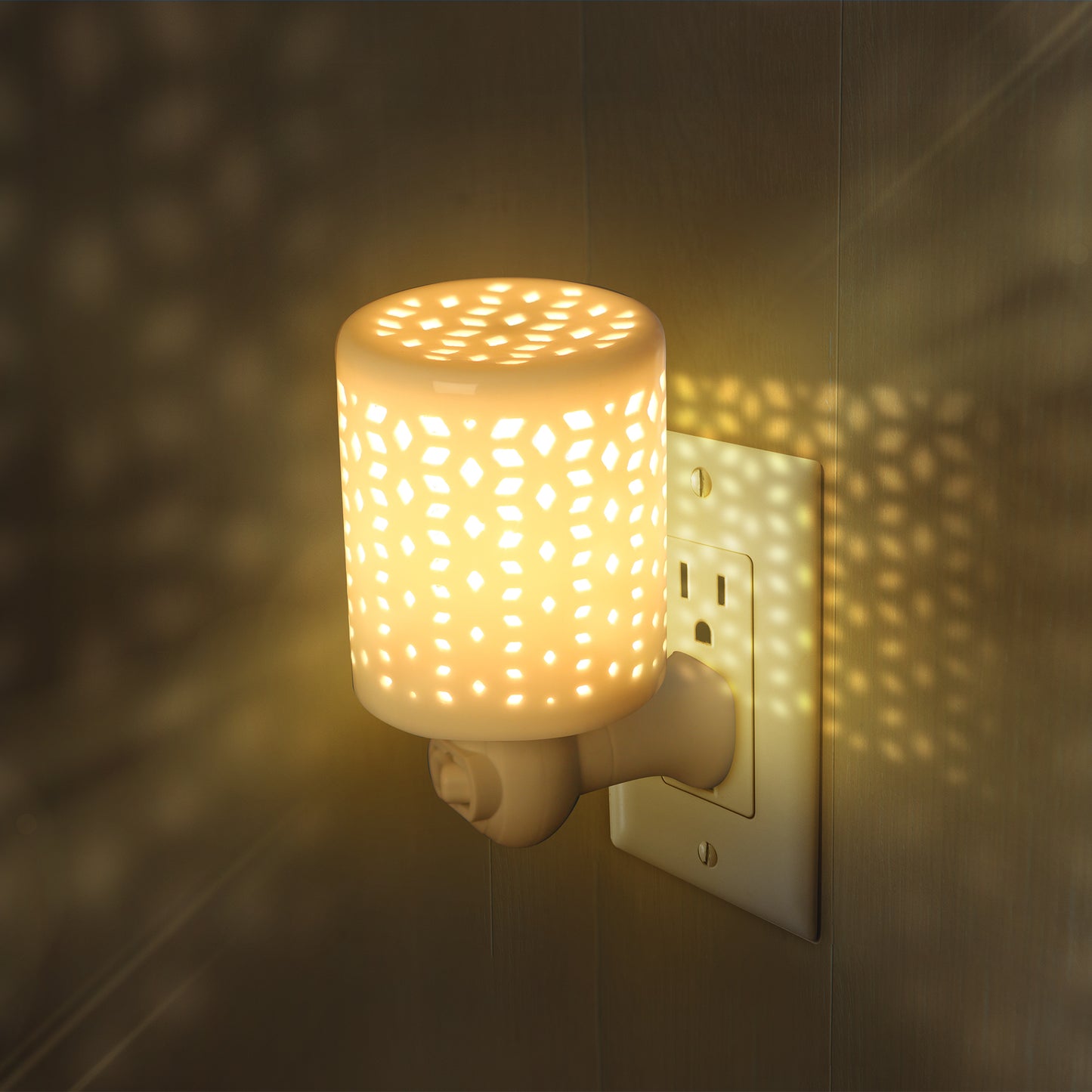 Geometric & Floral Night Light Set