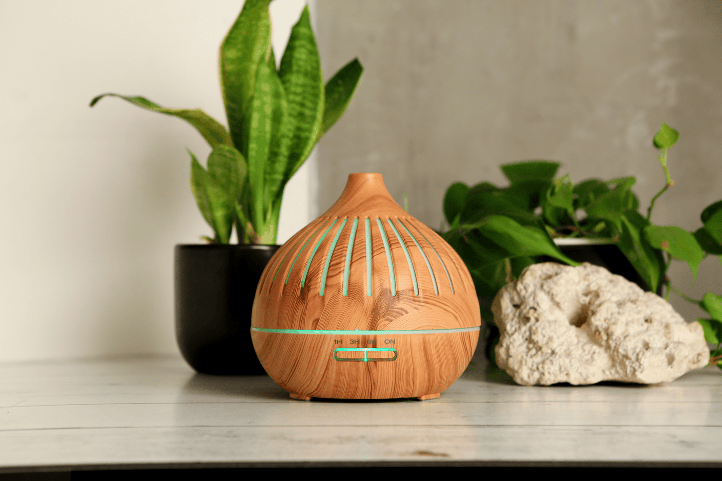 'The Belle' Wood-Look Ultrasonic Diffuser Bundle