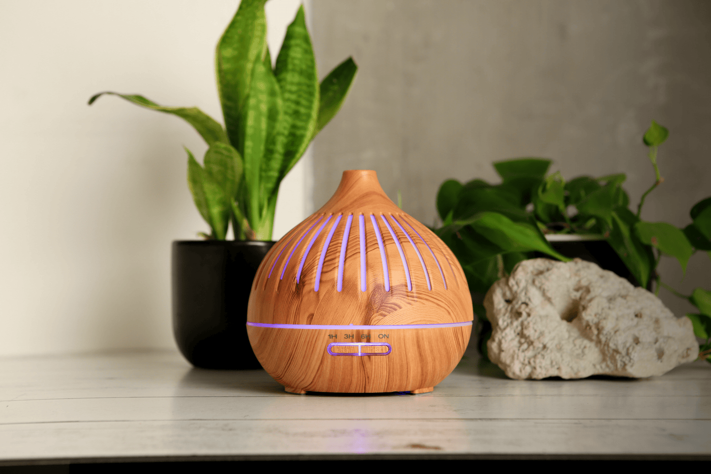 'The Belle' Wood-Look Ultrasonic Diffuser Bundle