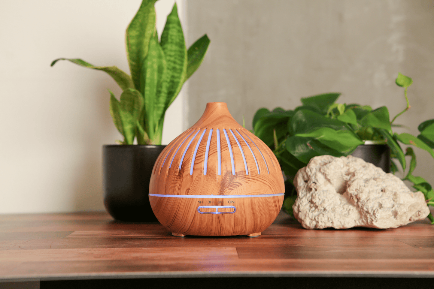 'The Belle' Wood-Look Ultrasonic Diffuser Bundle