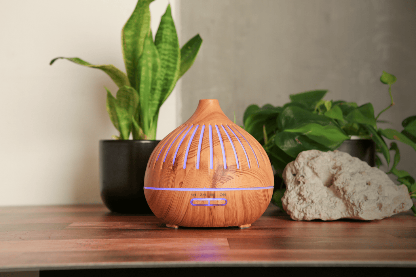 'The Belle' Wood-Look Ultrasonic Diffuser Bundle