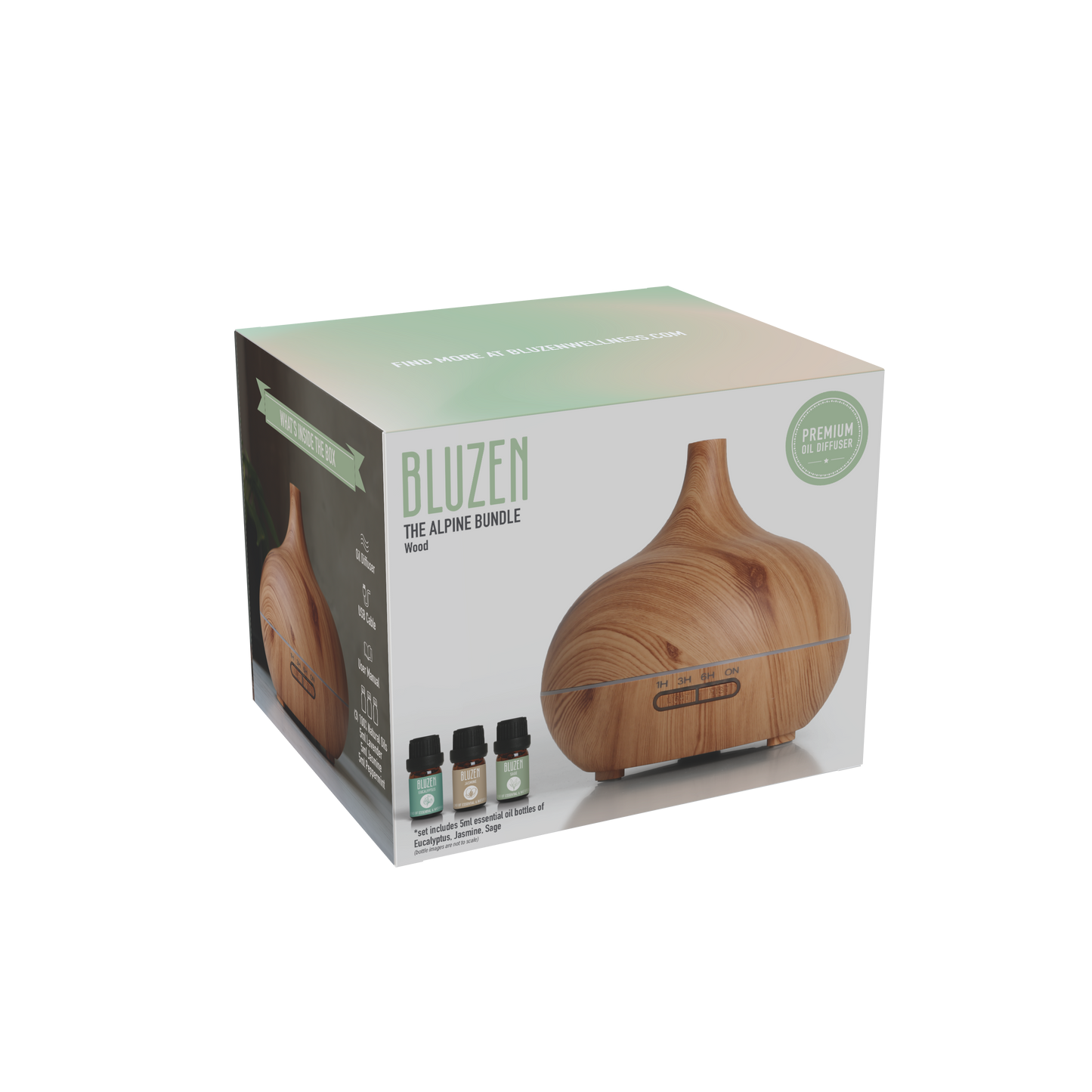 The Alpine Ultrasonic Diffuser Bundle