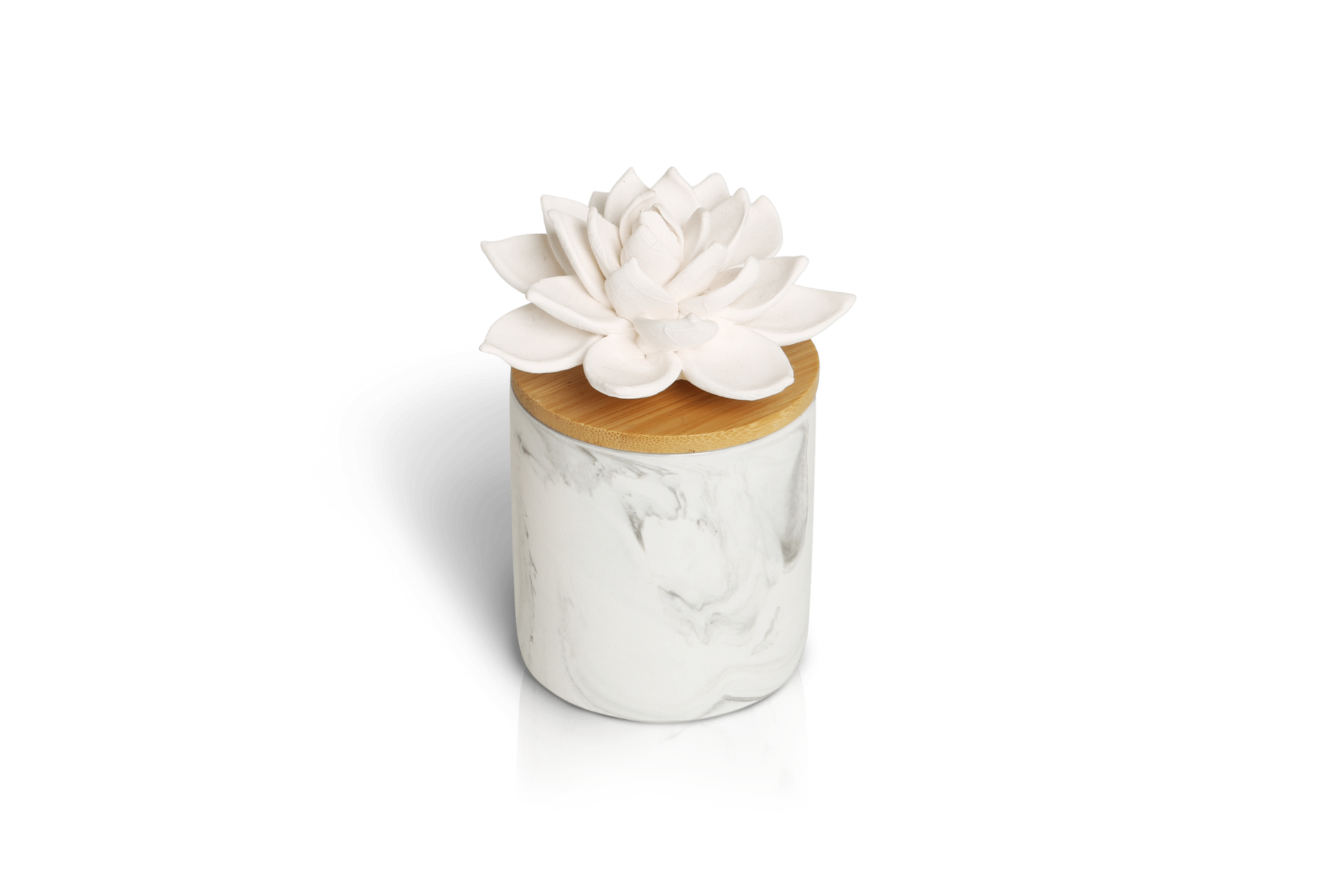 yl succulent diffuser Marbled Cylinder Succulent Diffuser + 5mL Lavender Oil – BLUZEN