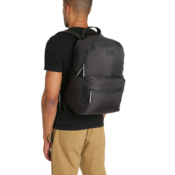 Parachute Nylon Backpack in black