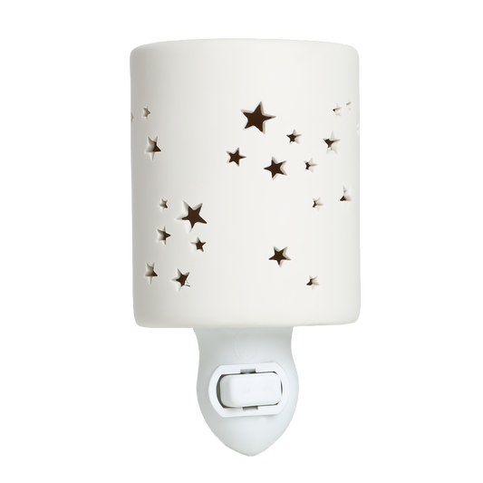 Stars Plug-In Oil Warmer + 5mL Peppermint Oil