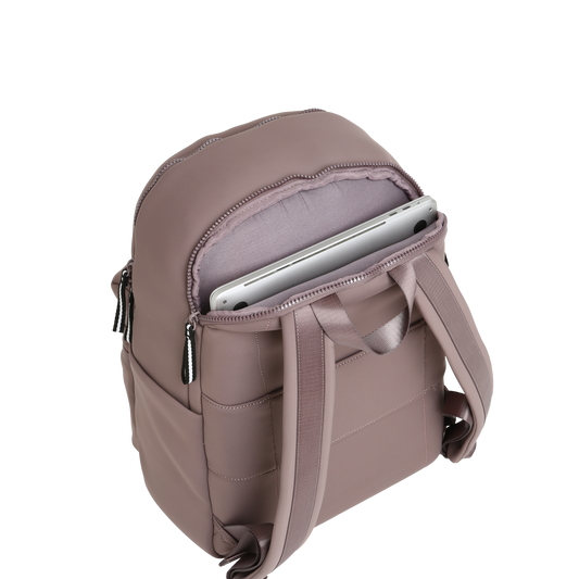 Neoprene Backpack in taupe